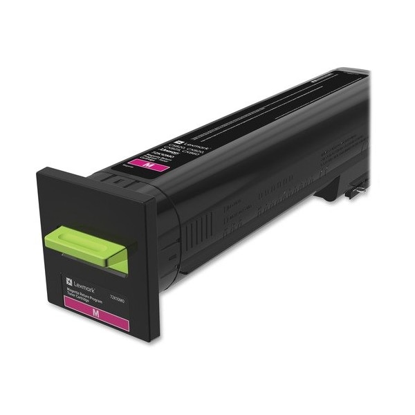 Lexmark Toner Cartridge, f/820/825/860, 8000 Page Yield, Magenta LEX72K10M0 - main